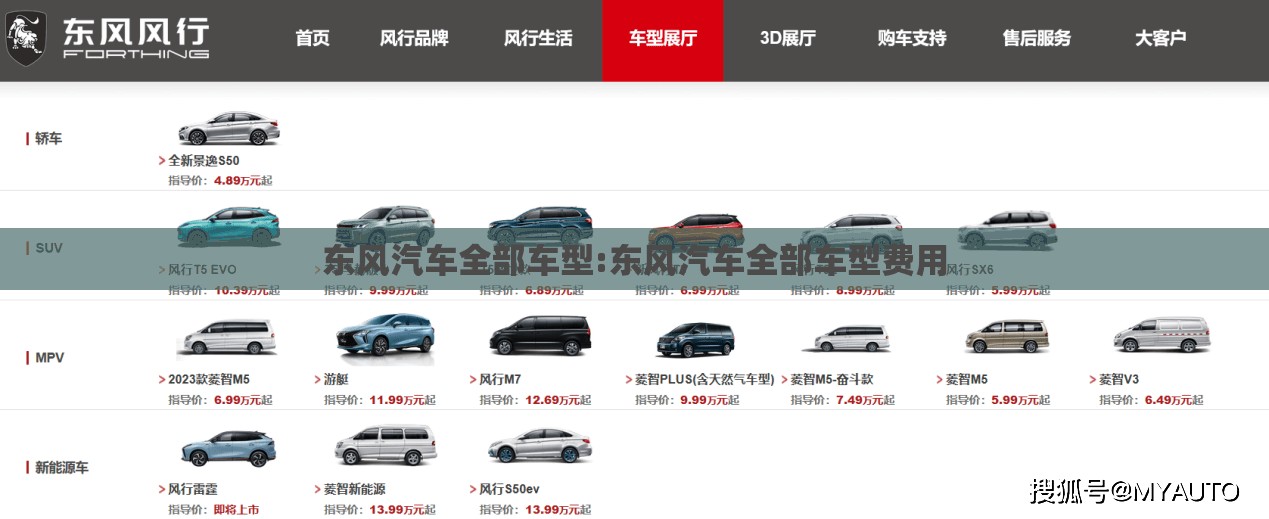 东风汽车全部车型:东风汽车全部车型费用 东风汽车全部车型:东风汽车全部车型费用