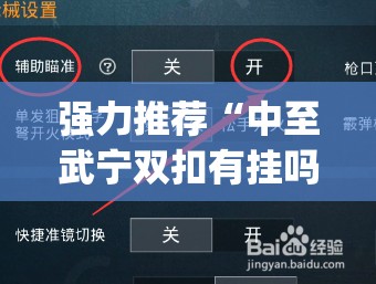 强力推荐“中至武宁双扣有挂吗”(免费)开挂辅助教学(最新辅助开挂教程)