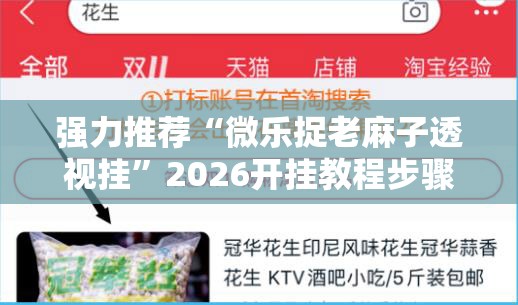 强力推荐“微乐捉老麻子透视挂”2026开挂教程步骤