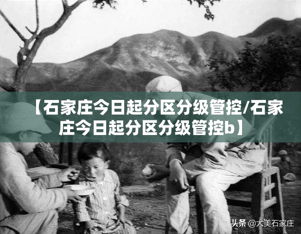【石家庄今日起分区分级管控/石家庄今日起分区分级管控b】