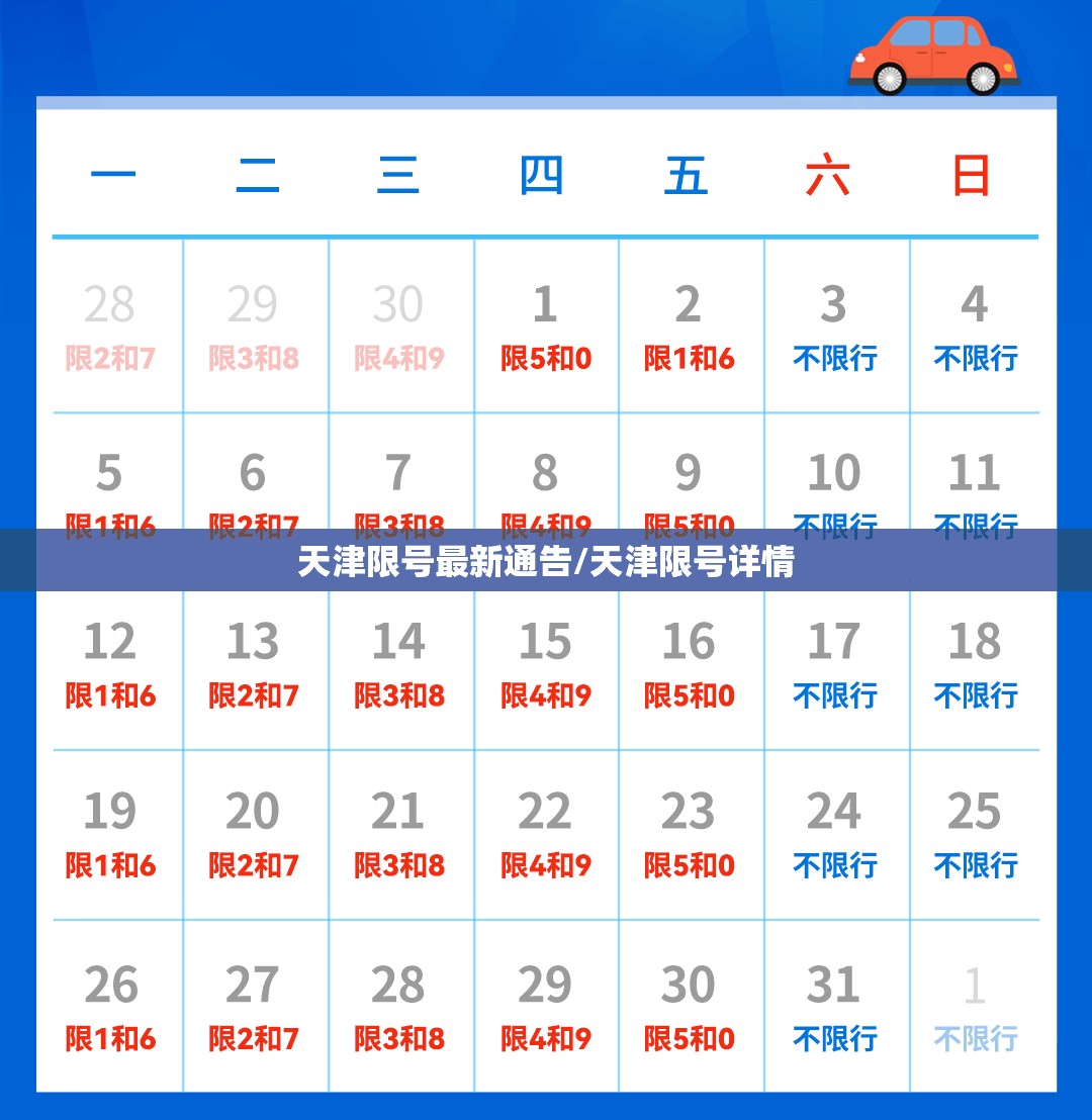 天津限号最新通告/天津限号详情
