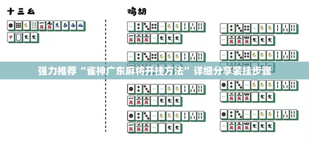 强力推荐“雀神广东麻将开挂方法”详细分享装挂步骤