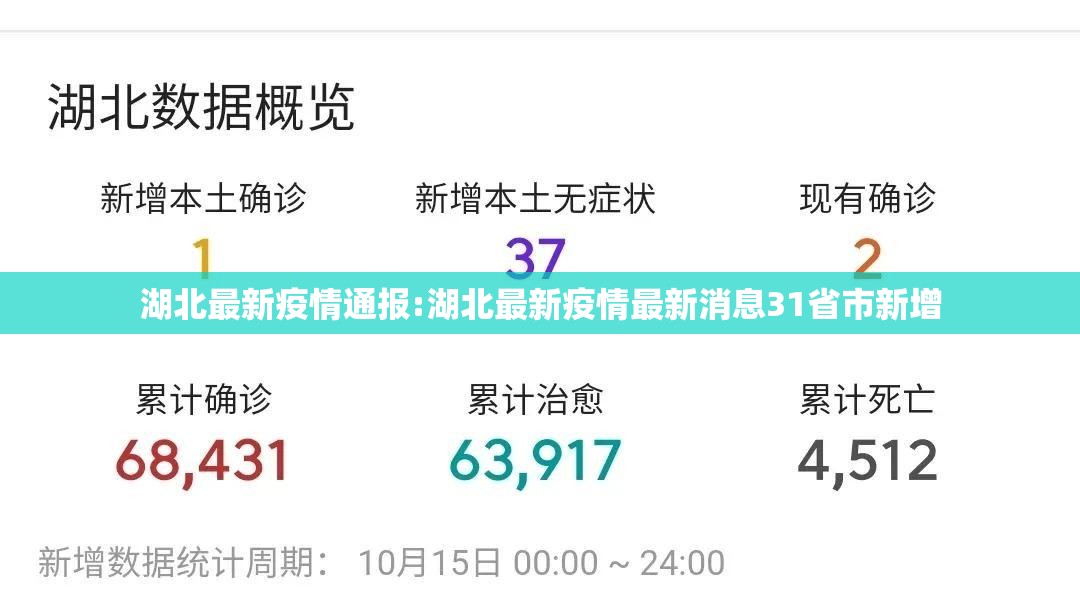 湖北最新疫情通报:湖北最新疫情最新消息31省市新增