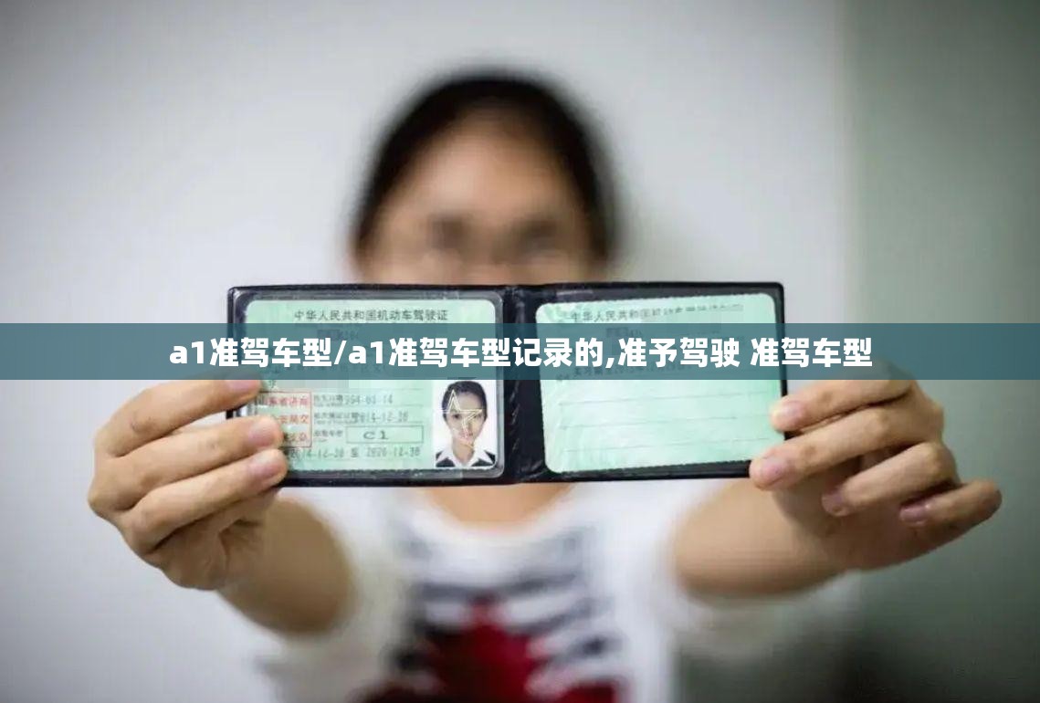 a1准驾车型/a1准驾车型记录的,准予驾驶 准驾车型