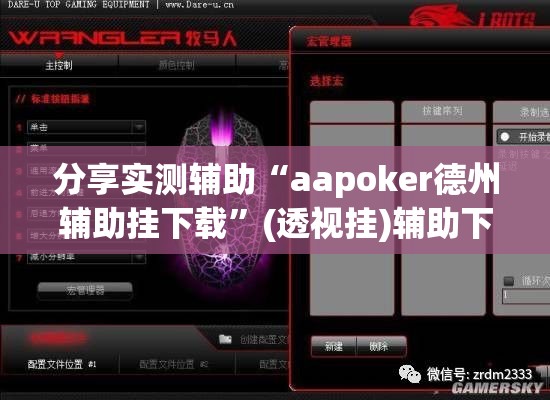 分享实测辅助“aapoker德州辅助挂下载”(透视挂)辅助下载教程