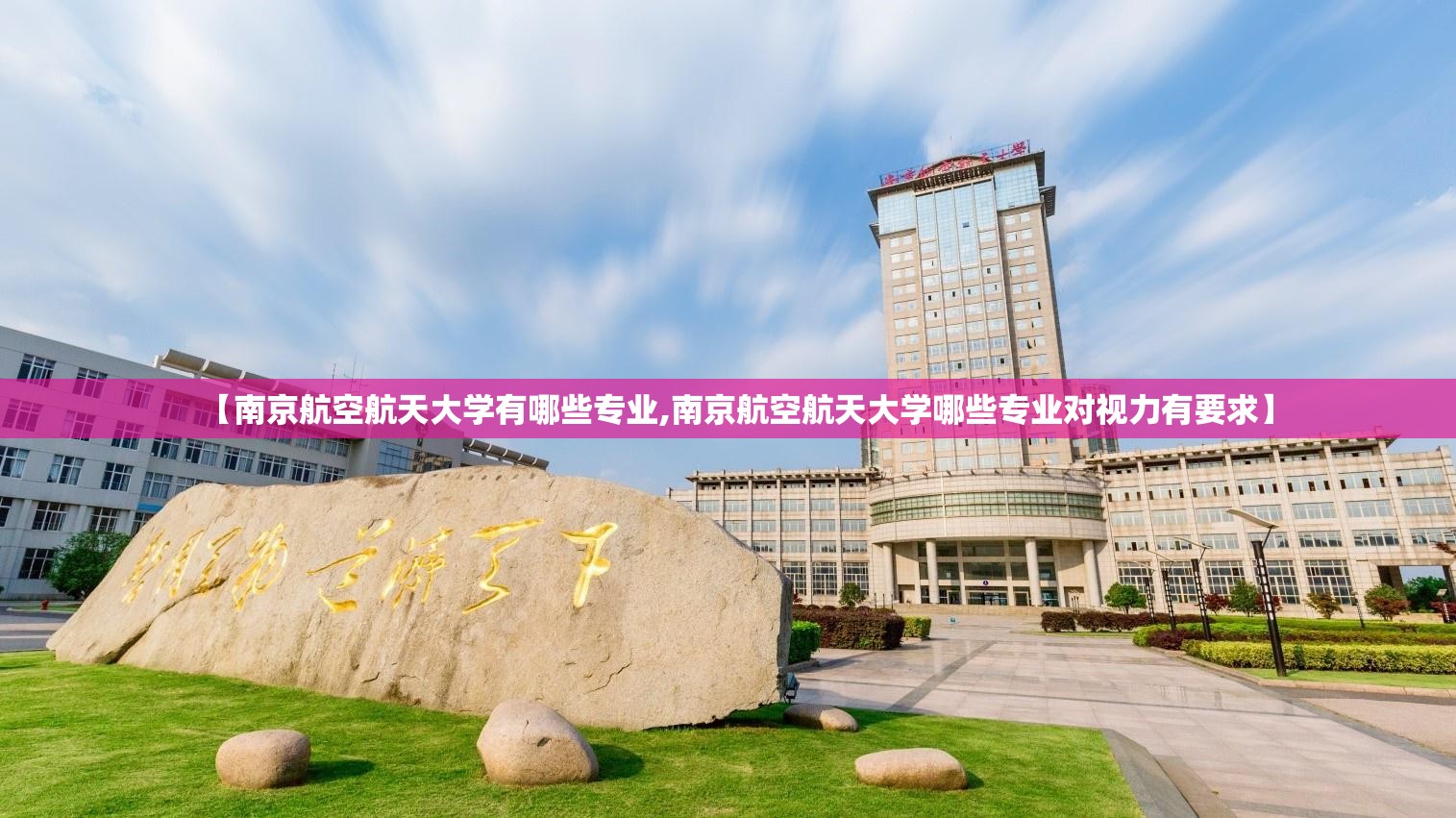 【南京航空航天大学有哪些专业,南京航空航天大学哪些专业对视力有要求】