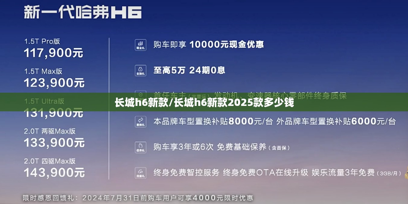长城h6新款/长城h6新款2025款多少钱
