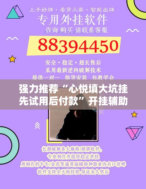 强力推荐“心悦填大坑挂先试用后付款”开挂辅助脚本+详细开挂安装教程