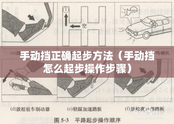 手动挡正确起步方法（手动挡怎么起步操作步骤）