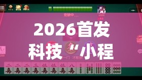 2026首发科技“小程序微乐麻将为什么总是输”开挂(透视)辅助教程
