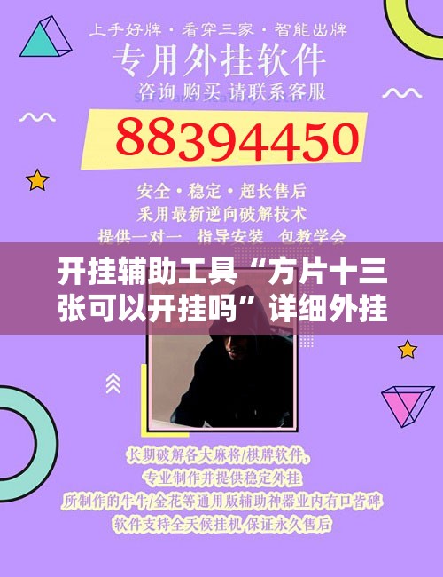 开挂辅助工具“方片十三张可以开挂吗”详细外挂透视辅助软件教程