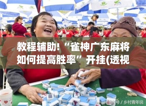 教程辅助!“雀神广东麻将如何提高胜率”开挂(透视)辅助教程