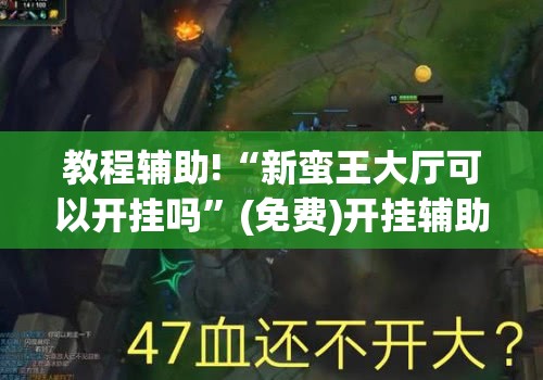 教程辅助!“新蛮王大厅可以开挂吗”(免费)开挂辅助教学(最新辅助开挂教程)