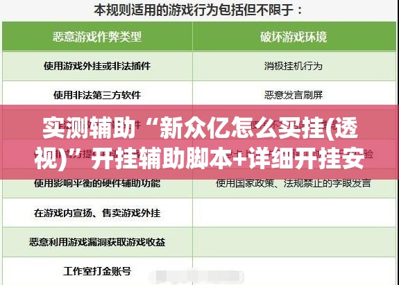实测辅助“新众亿怎么买挂(透视)”开挂辅助脚本+详细开挂安装教程