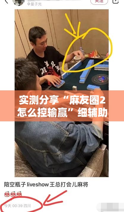 实测分享“麻友圈2怎么控输赢”细辅助教程分享