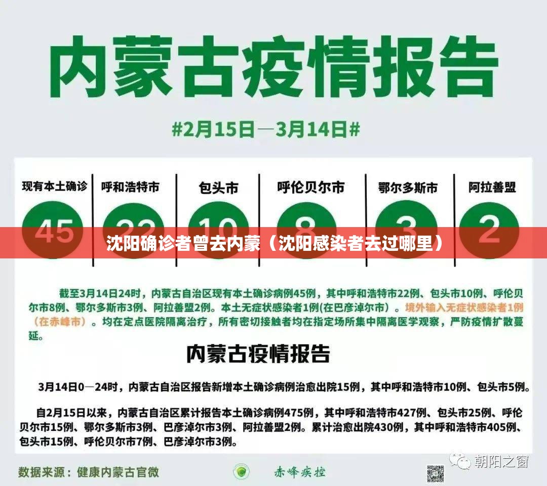 沈阳确诊者曾去内蒙（沈阳感染者去过哪里）