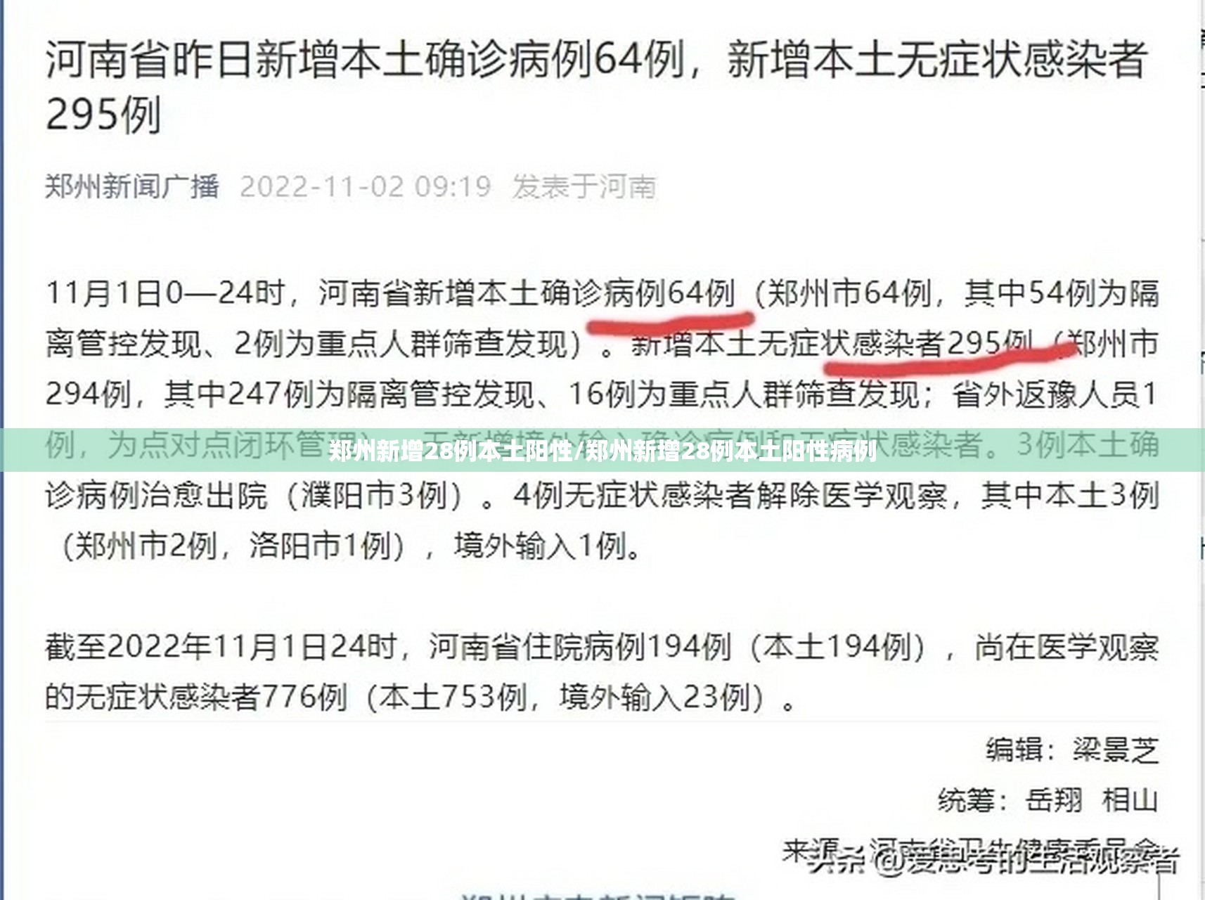 郑州新增28例本土阳性/郑州新增28例本土阳性病例
