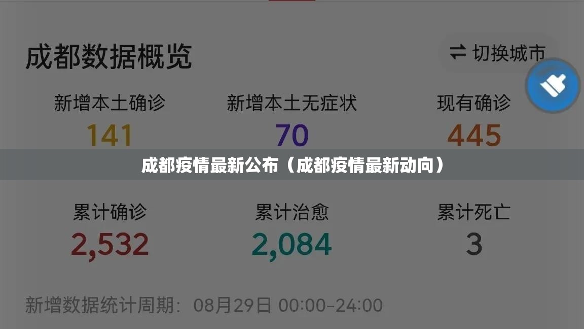 成都疫情最新公布（成都疫情最新动向）