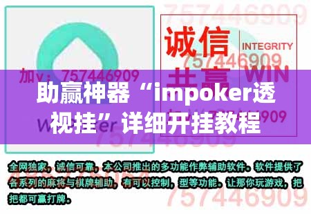 助赢神器“impoker透视挂	”详细开挂教程