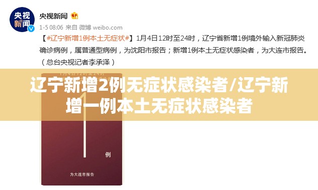 辽宁新增2例无症状感染者/辽宁新增一例本土无症状感染者