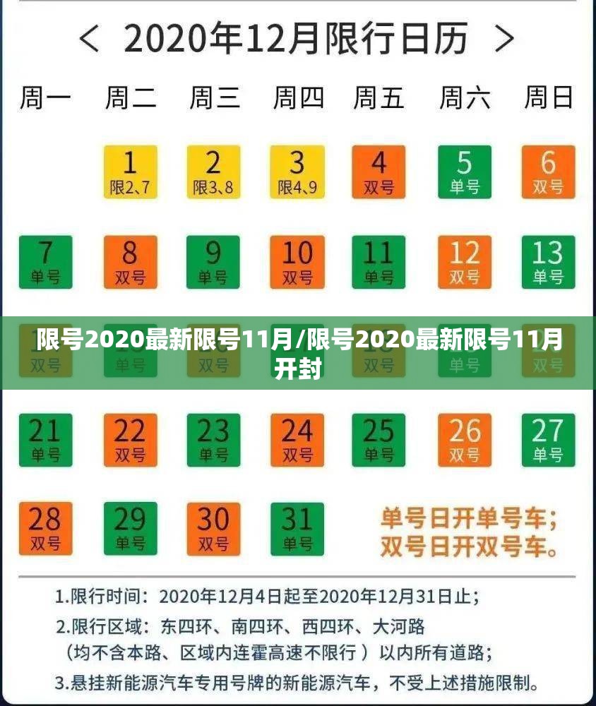 限号2020最新限号11月/限号2020最新限号11月开封