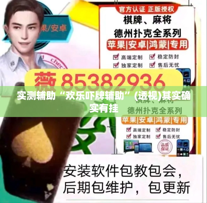 实测辅助“欢乐吓牌辅助”(透视)其实确实有挂
