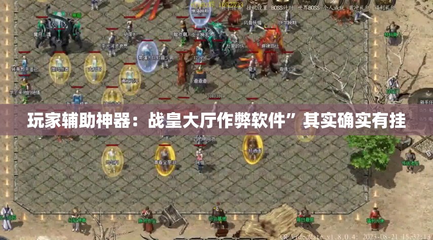 玩家辅助神器：战皇大厅作弊软件”其实确实有挂