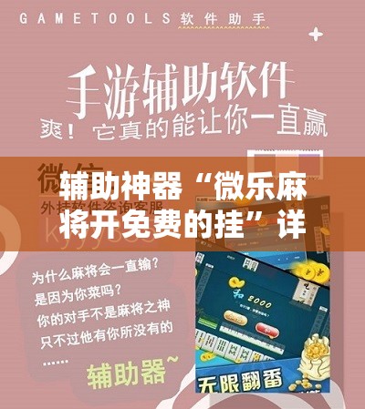 辅助神器“微乐麻将开免费的挂”详细分享装挂步骤
