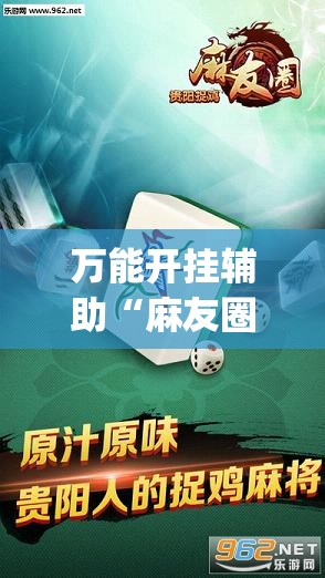 万能开挂辅助“麻友圈2贵阳捉鸡怎么开挂”开挂(透视)辅助教程