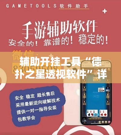 辅助开挂工具“德扑之星透视软件”详细开挂教程
