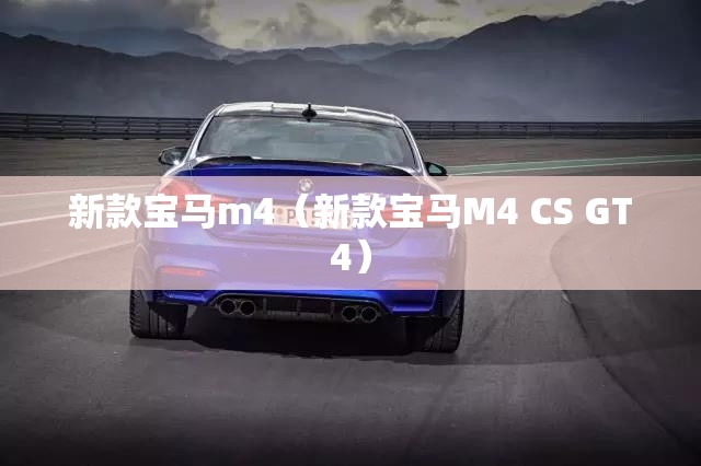 新款宝马m4（新款宝马M4 CS GT4）