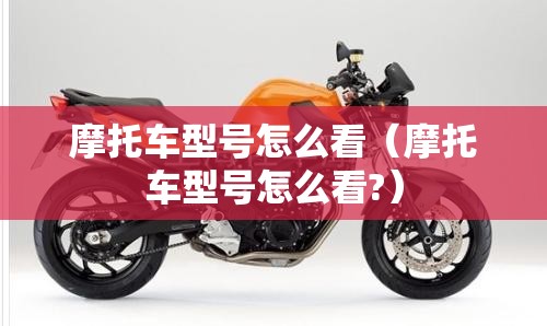 摩托车型号怎么看（摩托车型号怎么看?）