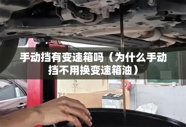 手动挡有变速箱吗（为什么手动挡不用换变速箱油）