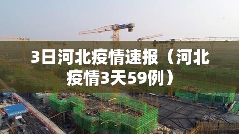 3日河北疫情速报（河北疫情3天59例）