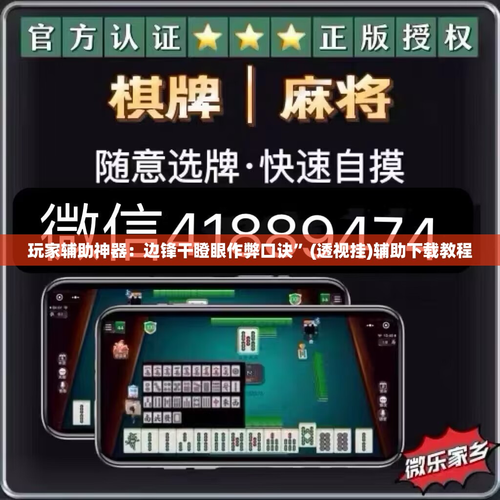 玩家辅助神器：边锋干瞪眼作弊口诀”(透视挂)辅助下载教程