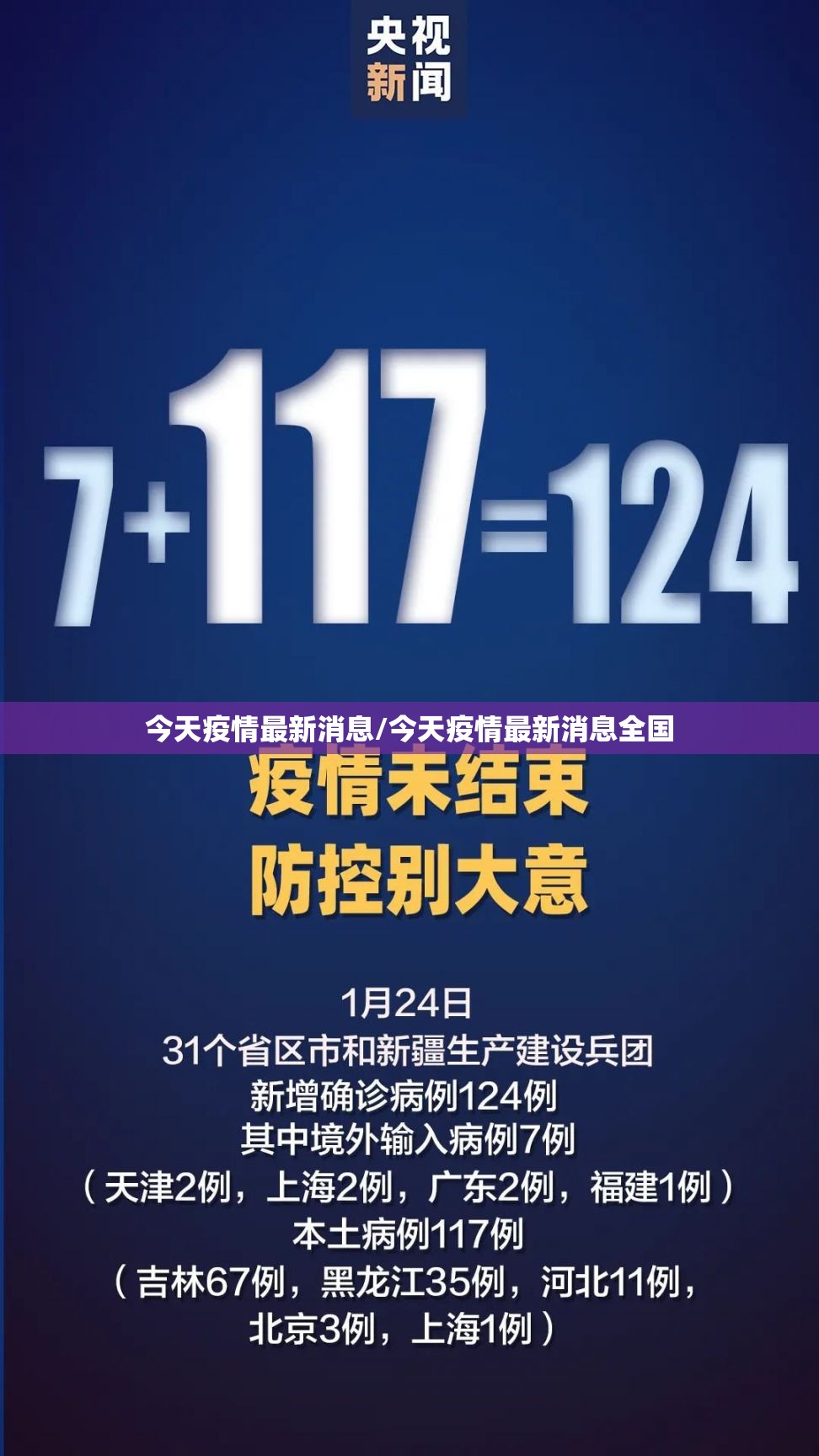 今天疫情最新消息/今天疫情最新消息全国