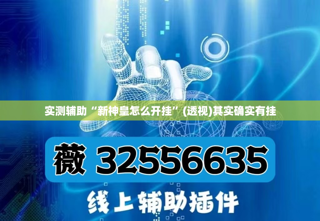 实测辅助“新神皇怎么开挂”(透视)其实确实有挂