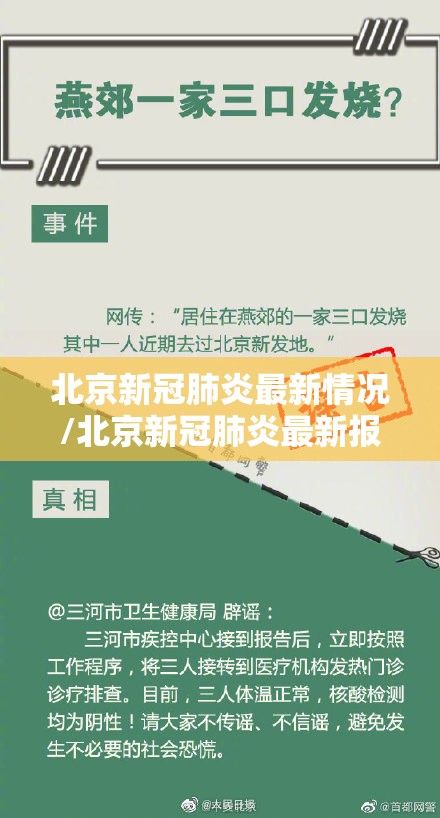 北京新冠肺炎最新情况/北京新冠肺炎最新报道
