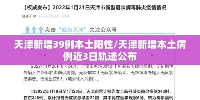 天津新增39例本土阳性/天津新增本土病例近3日轨迹公布