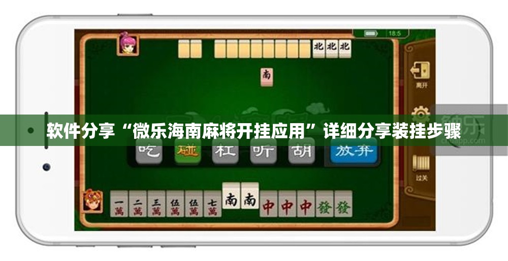 软件分享“微乐海南麻将开挂应用	”详细分享装挂步骤