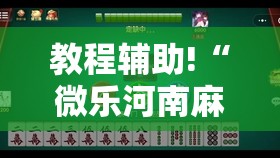 教程辅助!“微乐河南麻将小程序开挂”详细开挂教程