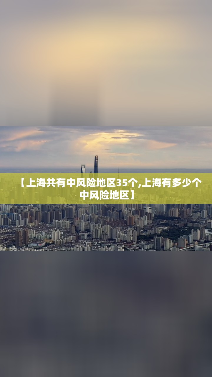 【上海共有中风险地区35个,上海有多少个中风险地区】