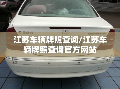 江苏车辆牌照查询/江苏车辆牌照查询官方网站