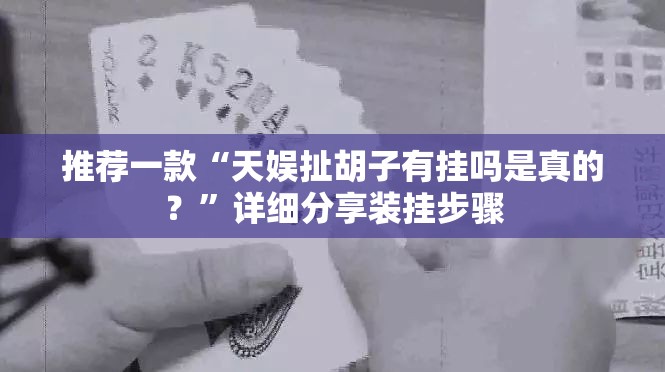 推荐一款“天娱扯胡子有挂吗是真的？	”详细分享装挂步骤