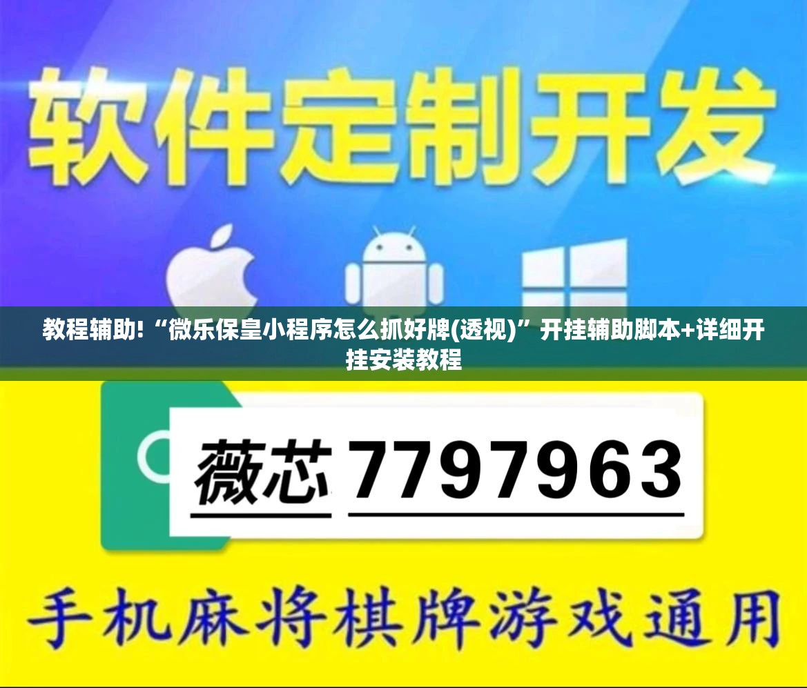 教程辅助!“微乐保皇小程序怎么抓好牌(透视)”开挂辅助脚本+详细开挂安装教程