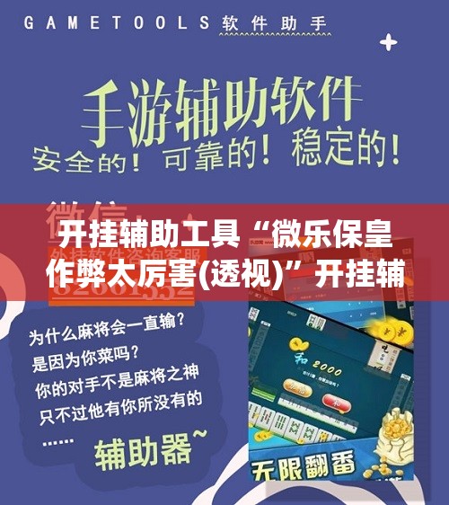 开挂辅助工具“微乐保皇作弊太厉害(透视)”开挂辅助脚本+详细开挂安装教程