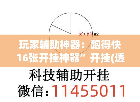 玩家辅助神器：跑得快16张开挂神器”开挂(透视)辅助教程