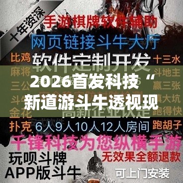 2026首发科技“新道游斗牛透视现场安装”详细开挂教程