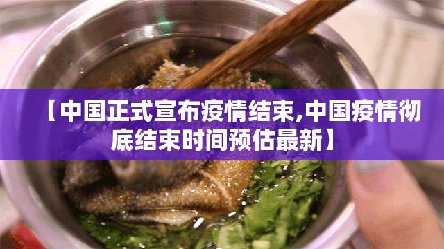 【中国正式宣布疫情结束,中国疫情彻底结束时间预估最新】