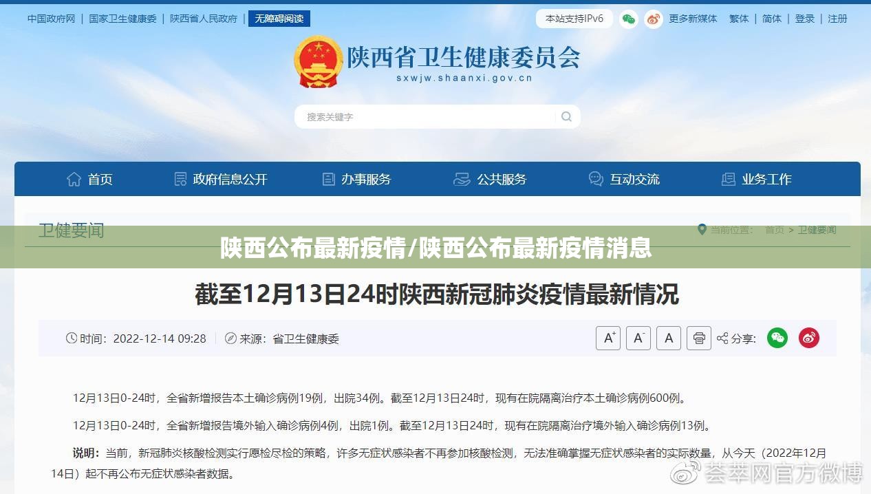 陕西公布最新疫情/陕西公布最新疫情消息